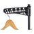 Wäscheständer Kipit CN-WR4142-3 Schwarz natürlich Eisen 82 x 165 x 59 cm