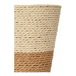 Blumentopf Ibergarden WY21-73 Braun natürlich Schnur Kunststoff 14 x 12,5 x 14 cm 14 x 14 x 14 cm