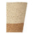 Blumentopf Ibergarden WY21-73 Braun natürlich Schnur Kunststoff 14 x 12,5 x 14 cm 14 x 14 x 14 cm