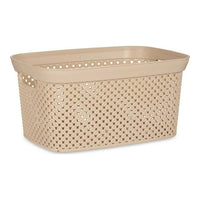 Korb Kipit 081057-5 Beige Kunststoff 10 L 24 x 17 x 35 cm