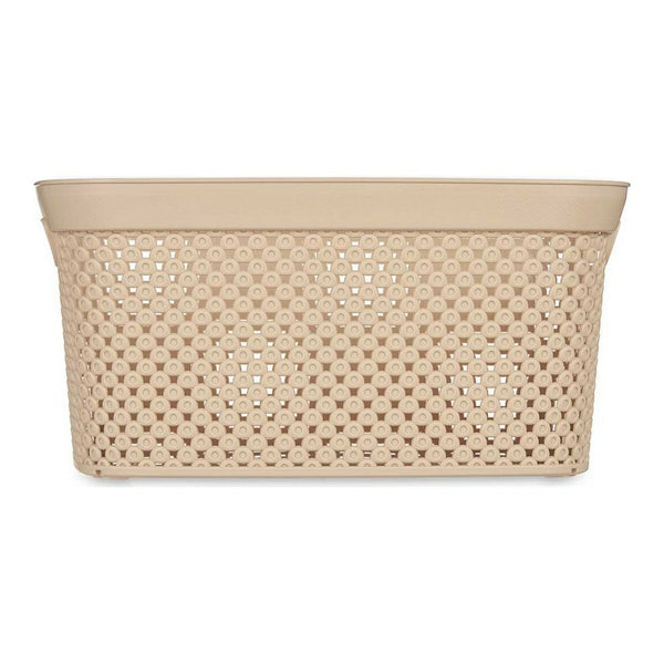 Korb Kipit 081057-5 Beige Kunststoff 10 L 24 x 17 x 35 cm