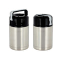 Thermoskanne für Lebensmittel Kinvara Acero Schwarz Metall Polypropylen 1 L 11,5 x 19,5 x 11,5 cm