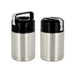 Thermoskanne für Lebensmittel Kinvara Acero Schwarz Metall Polypropylen 1 L 11,5 x 19,5 x 11,5 cm