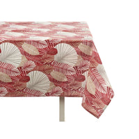Tischdecke Kinvara Beige Granatrot Abdeckung