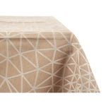 Tischdecke Kinvara Weiß Beige Jacquard