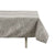 Tischdecke Kinvara BABEL GRIS 48 Weiß Grau Jacquard