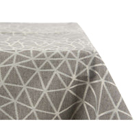 Tischdecke Kinvara BABEL GRIS 48 Weiß Grau Jacquard