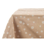 Tischdecke Kinvara Weiß Beige Jacquard