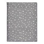 Tischdecke Kinvara Weiß Grau Jacquard
