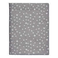 Tischdecke Kinvara Weiß Grau Jacquard