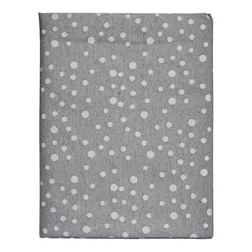 Tischdecke Kinvara Weiß Grau Jacquard