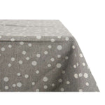 Tischdecke Kinvara Weiß Grau Jacquard
