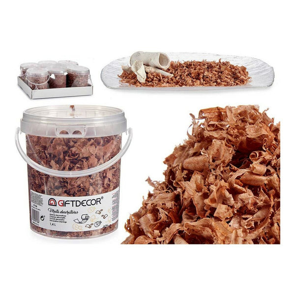 Dekorative Holzspäne Gift Decor 13 x 14 x 14 cm