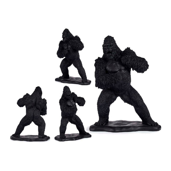 Deko-Figur Gift Decor Schwarz Gorilla 25,5 x 56,5 x 43,5 cm