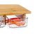 Schneidebrett Kinvara Braun Durchsichtig natürlich 40 x 6 x 28 cm