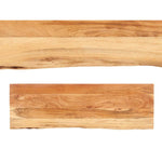 Eingangsbereich Gift Decor Live Edge Braun Schwarz 120 x 35 x 77 cm 120 x 6 x 35 cm