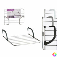 Wäscheständer Kipit WR1013D Weiß Silberfarben Hellgrau Dunkelgrau Aluminium Kunststoff 62,5 x 50 x 16,5 cm