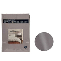 Bettwäsche-Set Gift Decor Grau Dunkelgrau Doppelmatratze 3 Stücke