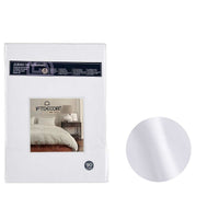 Bettwäsche-Set Gift Decor Weiß Grau Einzelmatratze 3 Stücke