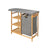 Bügelbrett Kipit 1443FL BAMBOO.2 Grau Stoff Bambus