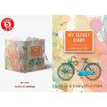 Geheimes Tagebuch mit Schloss Roymart Bunt Fahrrad