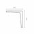 Winkelbügel Micel plus plm02 Grau 35 x 30 cm