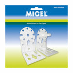 Halterung für Sonnensegel Micel TLD08 Weiß 6,5 x 8,6 x 10,8 cm Achse