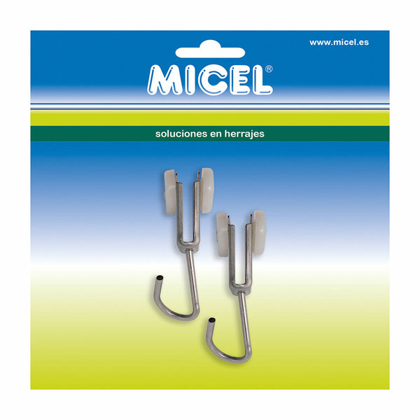 Seilrolle für Pergola Micel TLD17 Edelstahl 18,5 x 17 x 60 mm Außenbereich 2 Stück