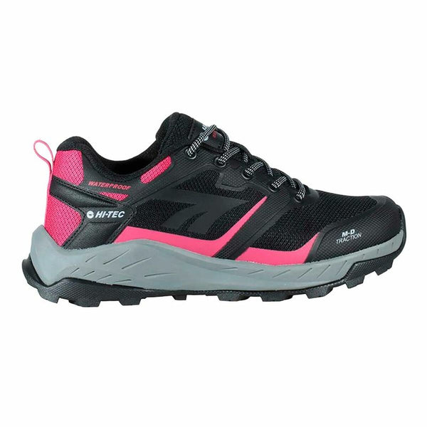 Laufschuhe für Damen Hi-Tec Toubkal Low Wp Schwarz