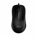Mouse Nilox MOUSB1014 Schwarz 2400 dpi