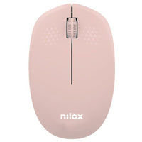 Drahtlose optische Maus Nilox Rosa