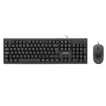 Tastatur mit Maus Nilox NXKME000005