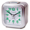 Analoger Wecker Timemark Silberfarben