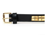Hundehalsband Gloria Duna Schwarz Gold 50 cm (50 x 2,5 cm)