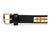 Hundehalsband Gloria Duna Schwarz Gold 50 cm (50 x 2,5 cm)