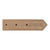 Hundehalsband Gloria Oasis Beige Weiß 35 cm (1,2 x 35 cm)