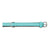 Hundehalsband Gloria Polsterung Turquoise 50 cm (50 x 2,5 cm)