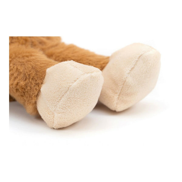 Kuscheltier für Hunde Gloria Banjo Braun Polyester Polypropylen Kuh