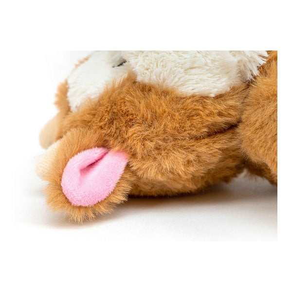 Kuscheltier für Hunde Gloria Banjo Braun Polyester Polypropylen Kuh