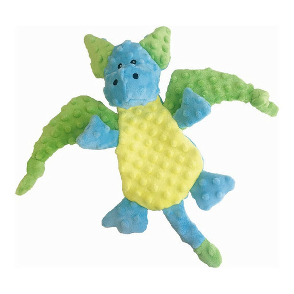 Kuscheltier für Hunde Gloria Smaug Blau Polyester Polypropylen Drache