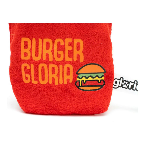 Kuscheltier für Hunde Gloria Rot Polyester Polypropylen Frittierte Kartoffeln