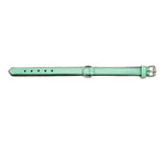 Hundehalsband Gloria Polsterung grün 55 cm (55 x 2,5 cm)