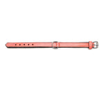 Hundehalsband Gloria Polsterung Koralle 40 cm (40 x 2 cm)