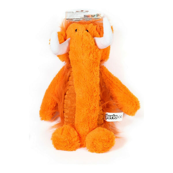 Kuscheltier für Hunde Gloria Orange Polyester Polypropylen Monster 20 x 35 cm