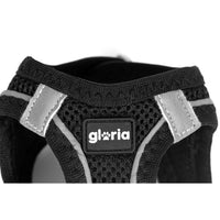 Hundegeschirr Gloria Trek Star 29,4-32,6 cm 41,4-43 cm Schwarz S