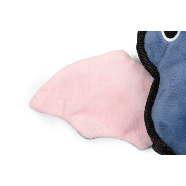 Kuscheltier für Hunde Gloria black Polyester Polypropylen Fledermaus