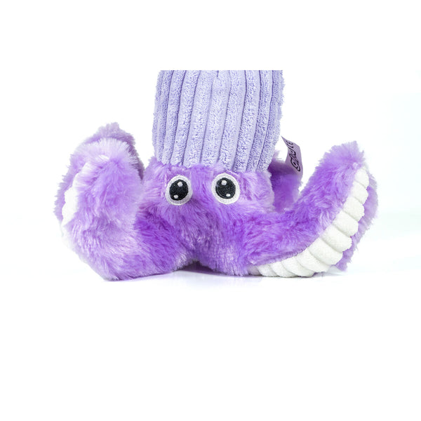 Kuscheltier für Hunde Gloria Purpur Polyester Polypropylen Oktopus
