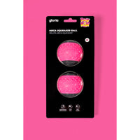 Ball für Haustiere Gloria PLAY AND RUN Rosa TPR M 6,35 cm 2 Stück