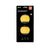 Ball für Haustiere Gloria PLAY AND RUN Gelb TPR M 6,35 cm 2 Stück