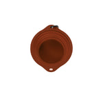 Zusammenfaltbarer Fressnapf Gloria Rot Silikon Aluminium 550 ml